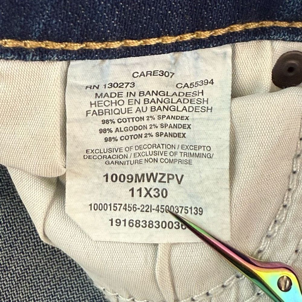 Wrangler Retro Mae Mid Rise Medium Wash Bootcut Jeans - Women’s 31/30 US 11 - Picture 9 of 11